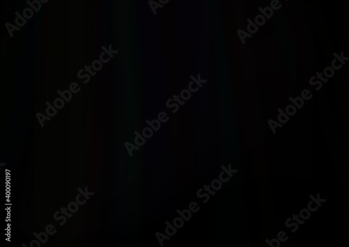 Dark Black vector template with lines, ovals.