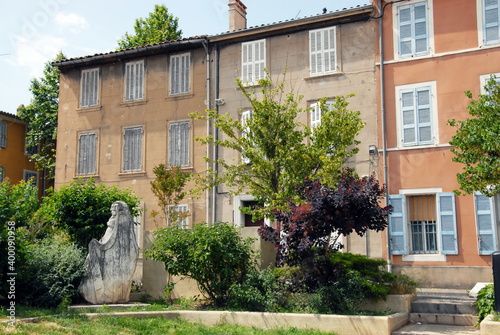Ville d'Aubagne, département des Bouches-du-Rhône, France