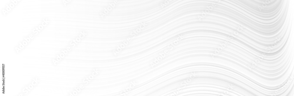 White abstract background. Neutral thin line pattern. Wave shape. Calm gray backdrop. Blank vector banner template. Empty space White abstract background. Neutral thin line pattern. Wave shape. Calm gray backdrop. Blank vector banner template. Empty space