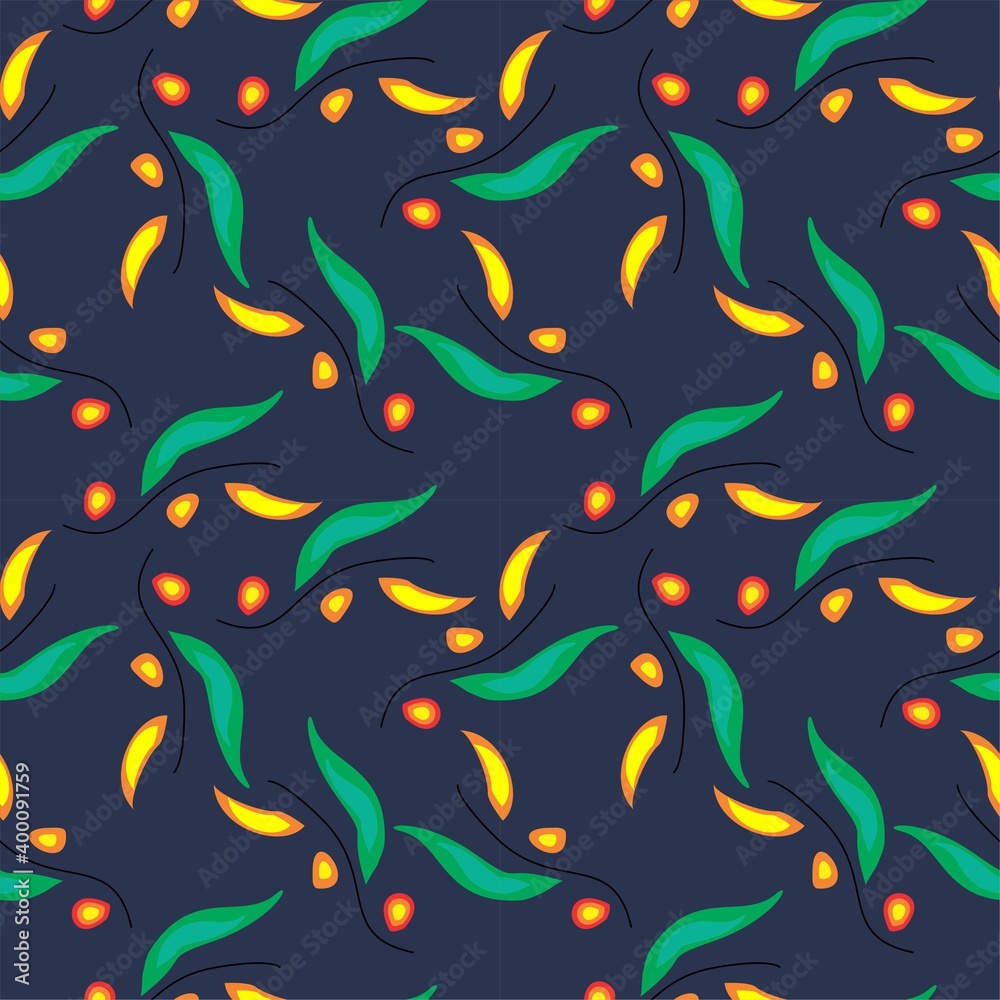 abstract seamless pattern for textile usable