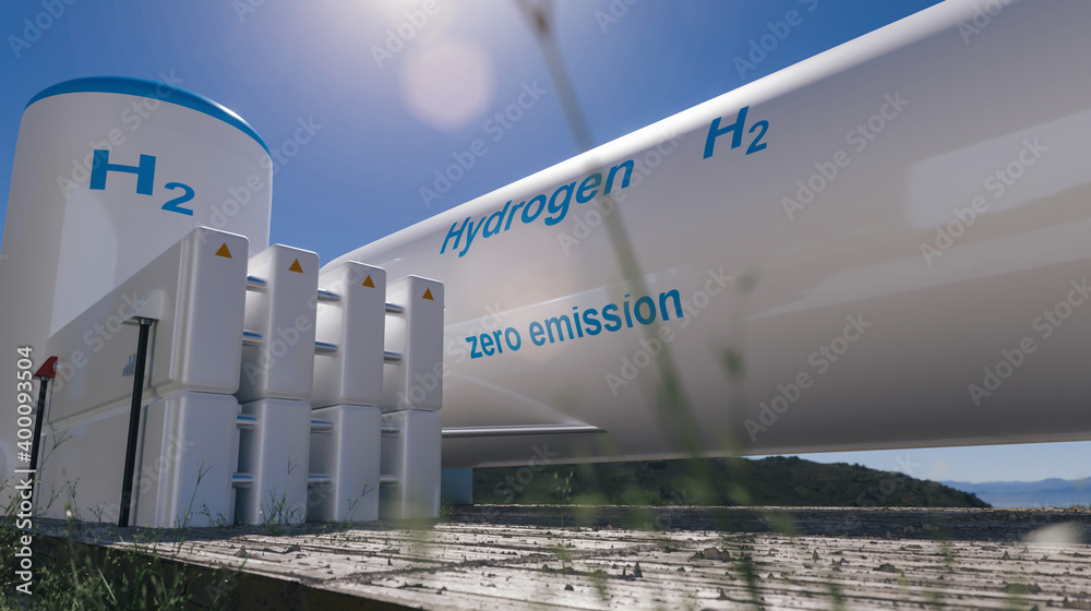 Hydrogen renewable energy production - hydrogen gas for clean ...