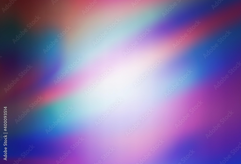 Light Purple vector abstract blurred layout.