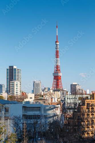 Tokyo Tower the second-tallest structure in Japan