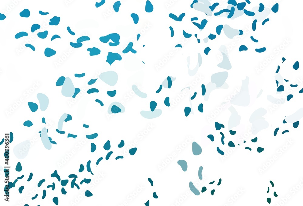 Light blue vector texture with random forms. Light blue vector texture with random forms.