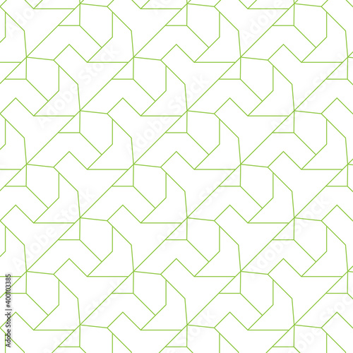 Seamless geometric pattern. Vector seamless pattern.  Abstract geometric pattern. Golden texture. 
