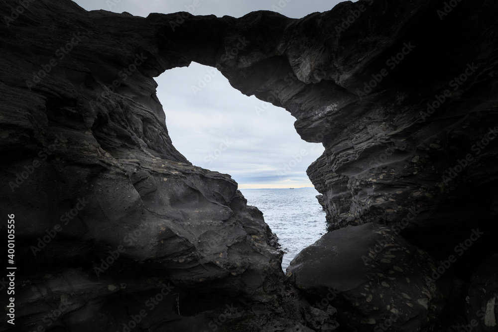 海の岩場 Seascape 洞門 海景
