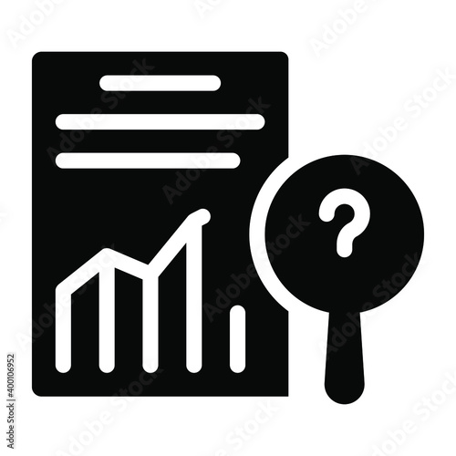 
Unknown analysis linear unique customized icon 
