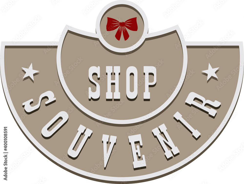 Obraz premium Souvenir shop