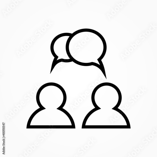 user chat icon