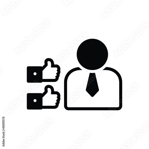 Black solid icon for assure
