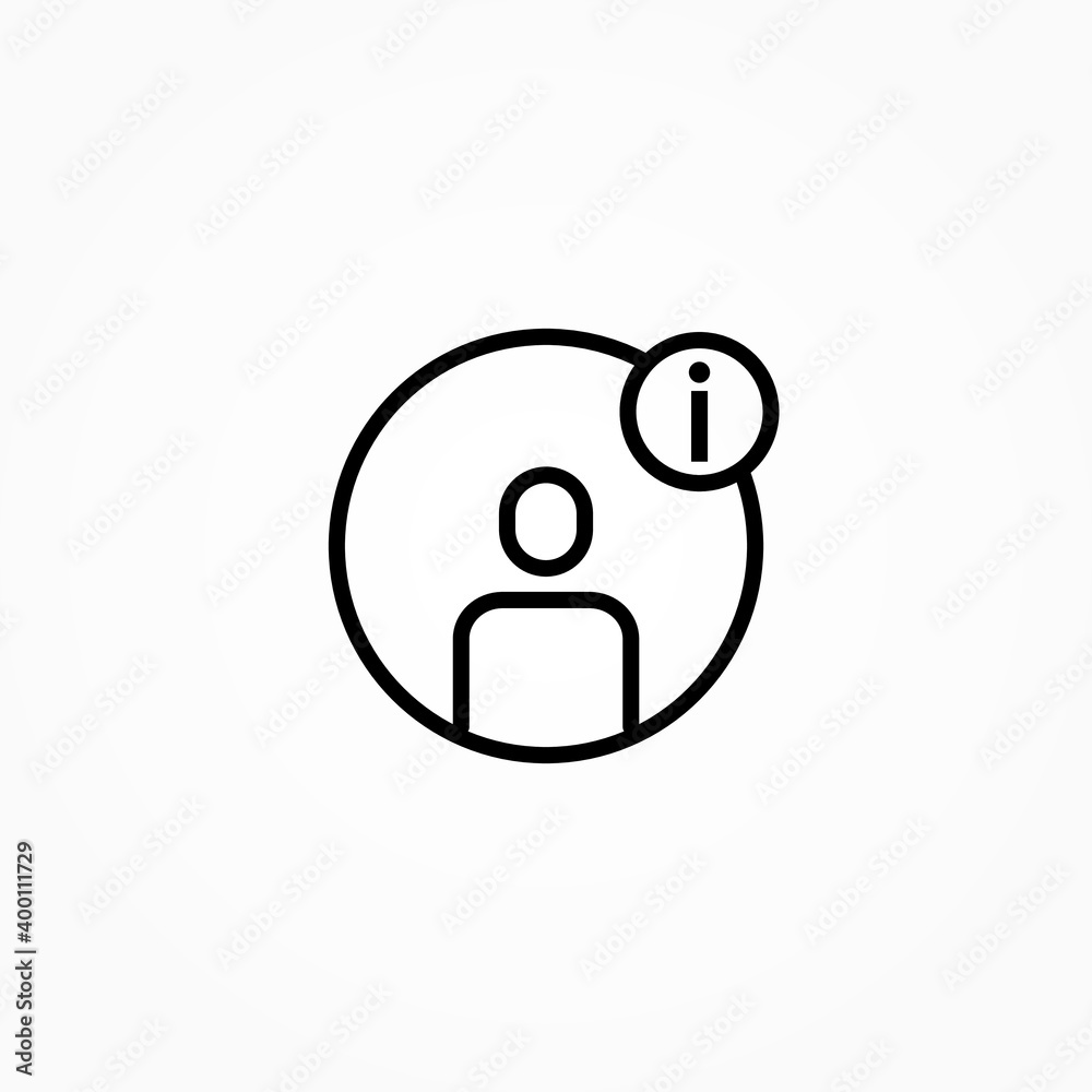 information user icon graphic design information user icon graphic design