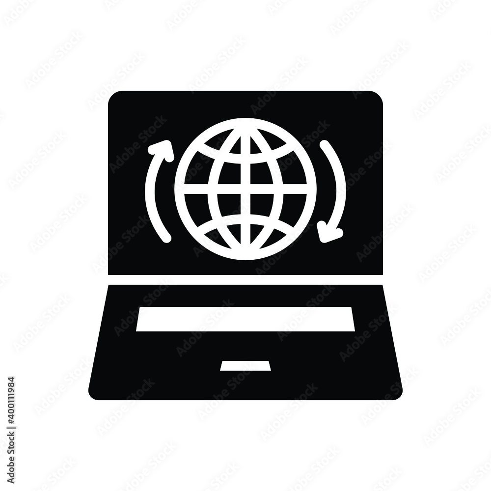 Black solid icon for presence
Black solid icon for presence