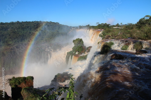 Fototapeta Naklejka Na Ścianę i Meble -  Foz de Iguassu falls