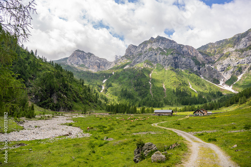 Scenery in the Austrian alps