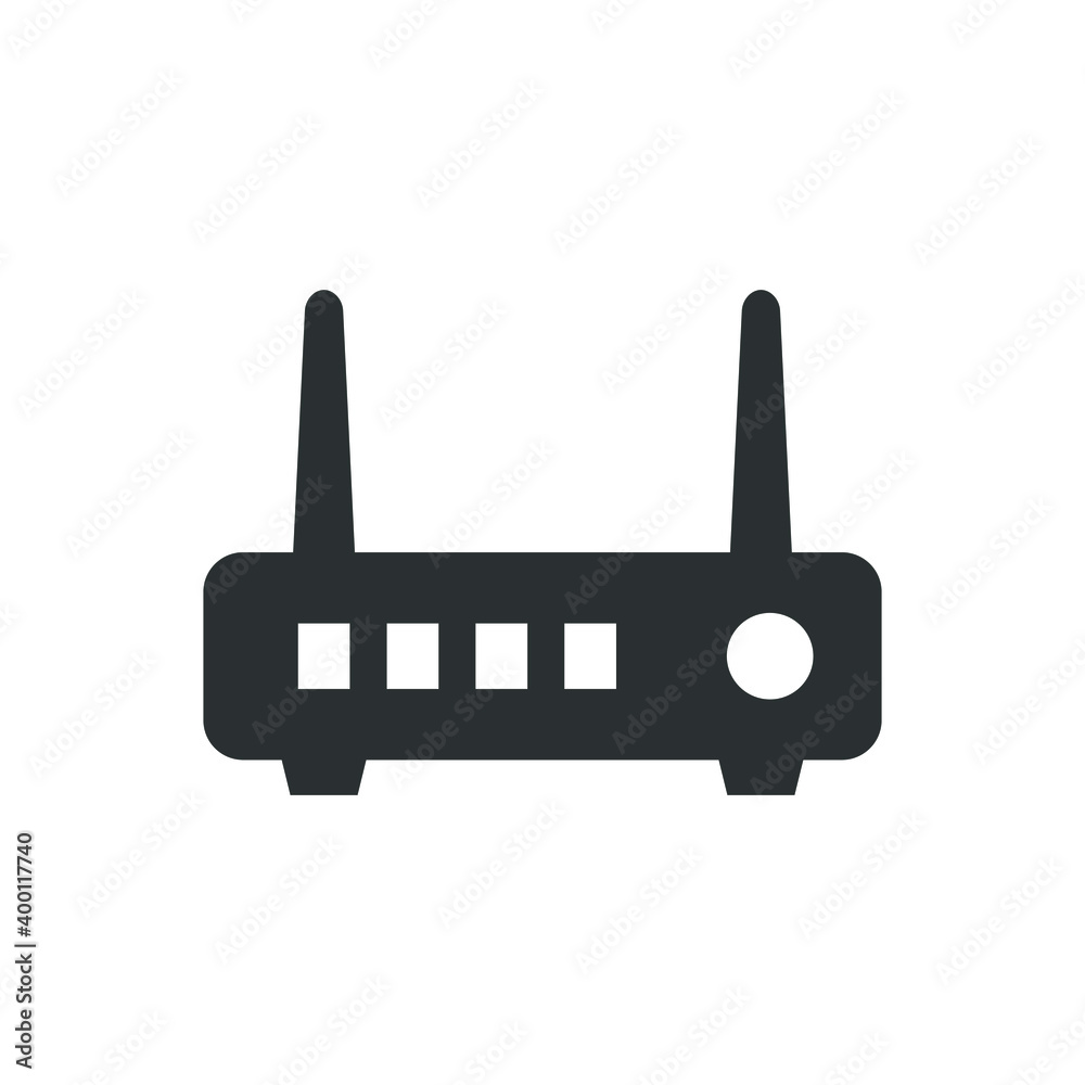 Internet router icon Internet router icon