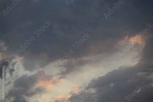 Fototapeta Naklejka Na Ścianę i Meble -  Natural cloudy/rainy sky
