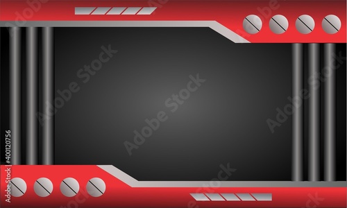 simple robotic template full color unique