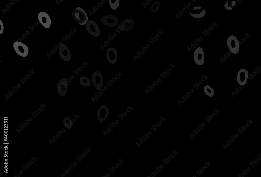 Dark Black vector backdrop with dots. Dark Black vector backdrop with dots.