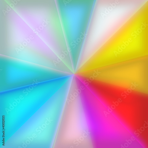 colorful abstract background in the form of triangles