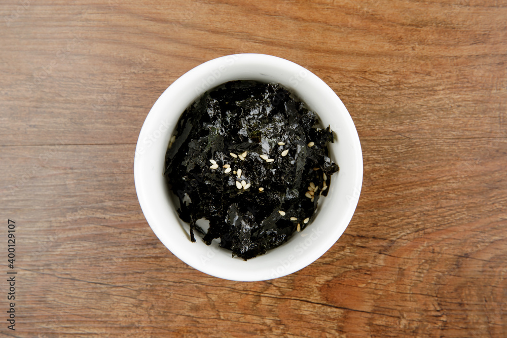 Delicious Korean food Shredded Seaweed Delicious Korean food Shredded Seaweed