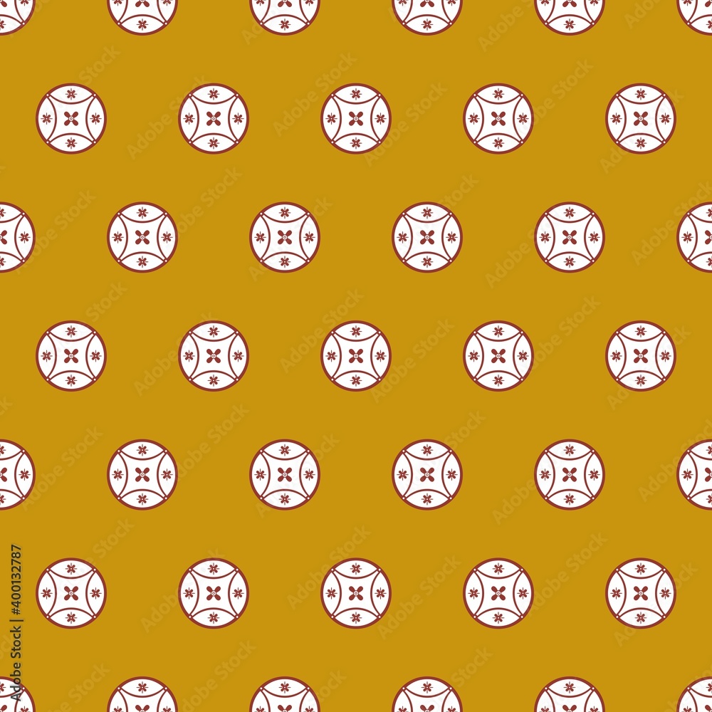 seamless pattern with circles seamless pattern with circles
