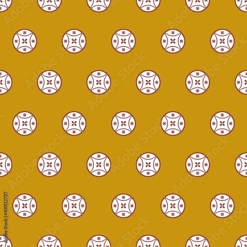 seamless pattern with circles