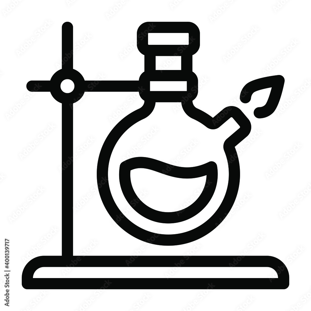 A trendy solid icon of lab apparatus, retort stand
A trendy solid icon of lab apparatus, retort stand