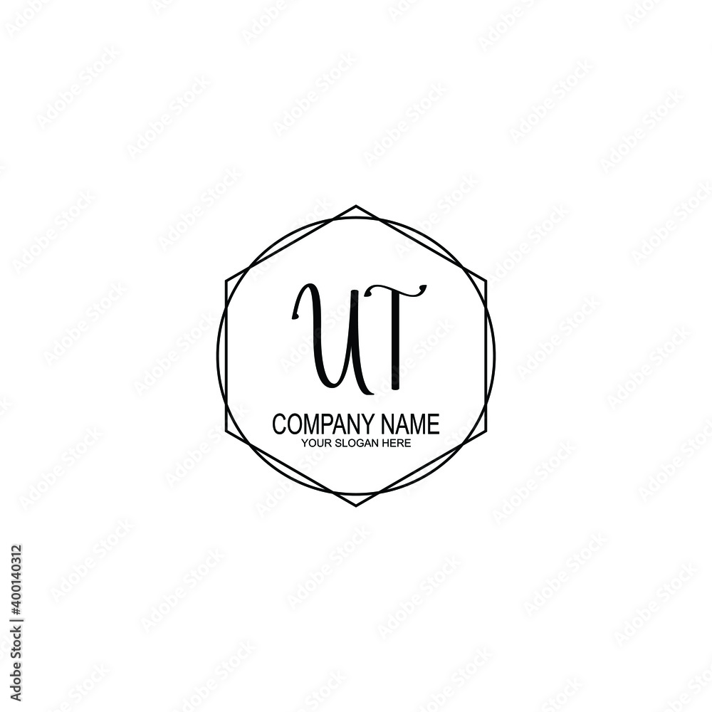 Initial UT Handwriting, Wedding Monogram Logo Design, Modern Minimalistic and Floral templates for Invitation cards
Initial UT Handwriting, Wedding Monogram Logo Design, Modern Minimalistic and Floral templates for Invitation cards