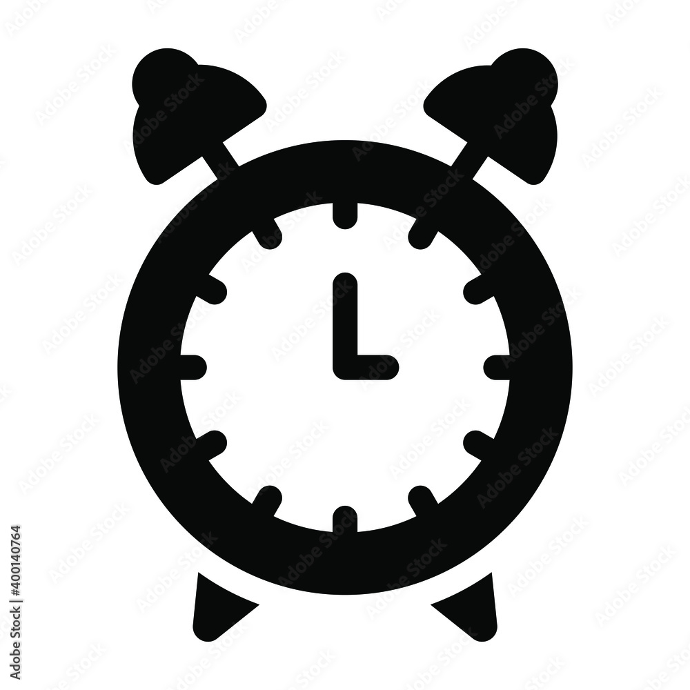A solid gadget, alarm clock icon
A solid gadget, alarm clock icon