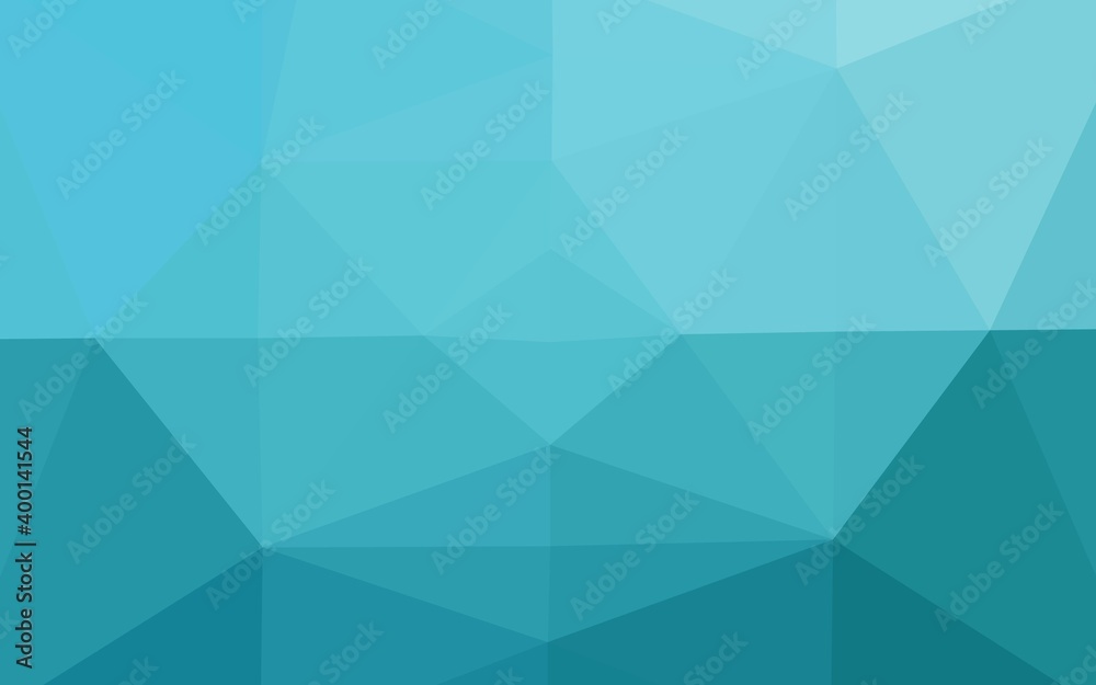 Light BLUE vector abstract polygonal texture. Light BLUE vector abstract polygonal texture.