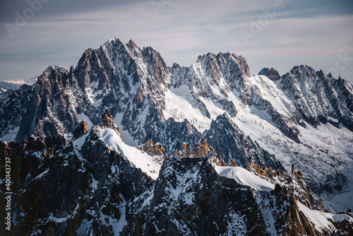 Peaks of the French Alps