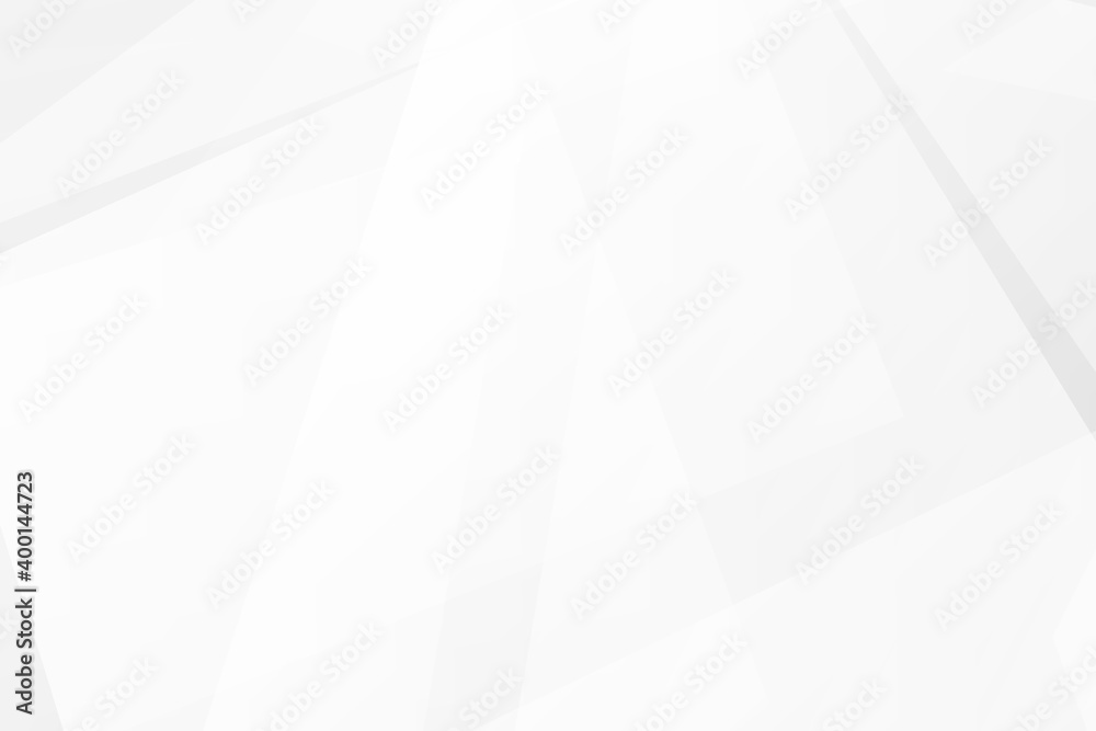 Abstract white and grey on light silver background modern design. Vector illustration EPS 10.