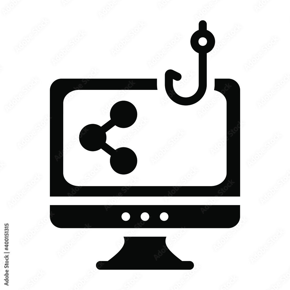 Data phishing icon in solid editable design
Data phishing icon in solid editable design