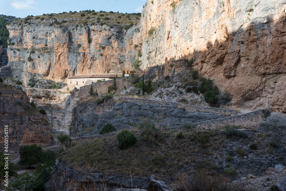 Shot of the amazing pictures of Barranco de la Hoz Seca, Spain