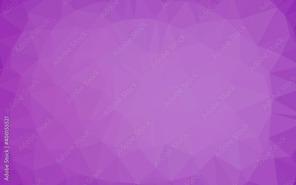 Light Purple vector abstract mosaic backdrop. Light Purple vector abstract mosaic backdrop.