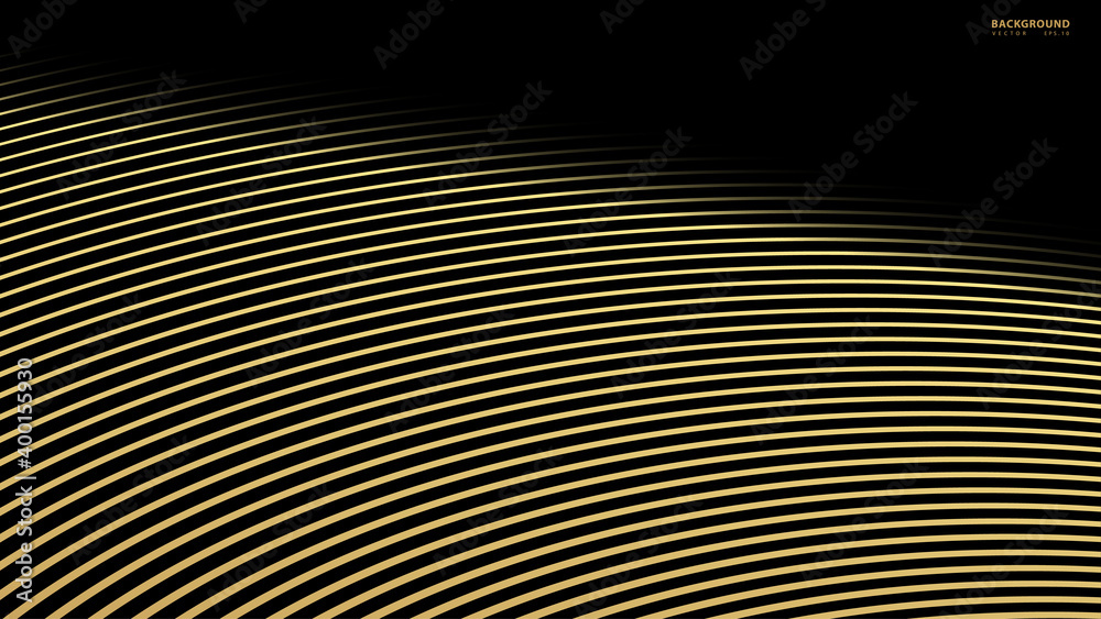Striped gold texture, Abstract warped Diagonal Striped Background, waved lines texture. Brand new style for your business design, vector template for your ideas Striped gold texture, Abstract warped Diagonal Striped Background, waved lines texture. Brand new style for your business design, vector template for your ideas
