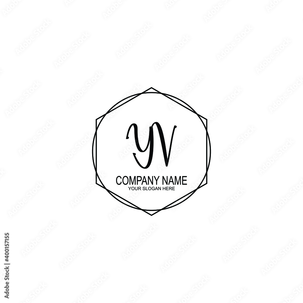 Initial YV Handwriting, Wedding Monogram Logo Design, Modern Minimalistic and Floral templates for Invitation cards Initial YV Handwriting, Wedding Monogram Logo Design, Modern Minimalistic and Floral templates for Invitation cards