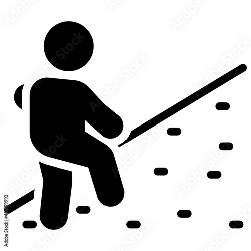 Mountain Hiking Vector 