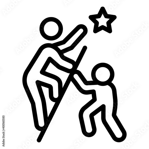 Career Ladder Concept 