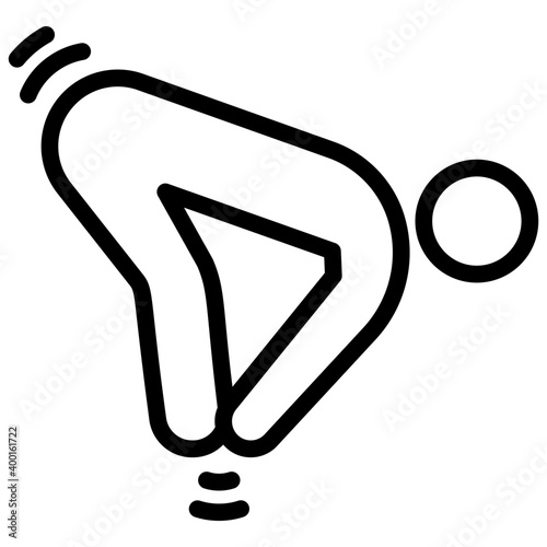 Bend Down Exercise 
