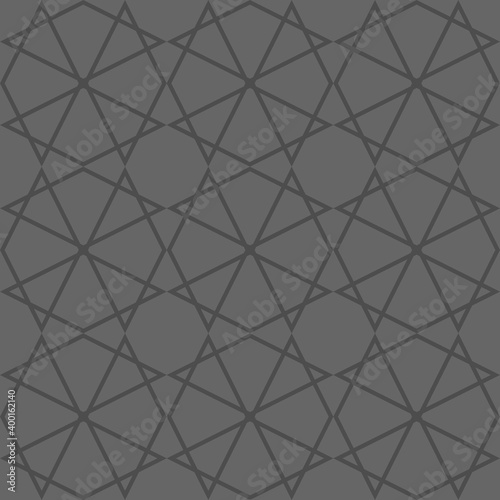 Tile grey and black vector pattern