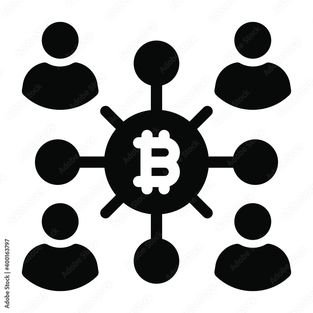 Cryptocurrency modern modules, solid icon of blockchain technology
Cryptocurrency modern modules, solid icon of blockchain technology