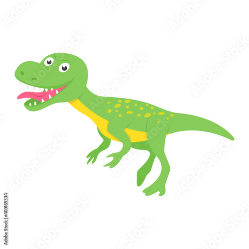 Cartoon Dinosaur Vector 