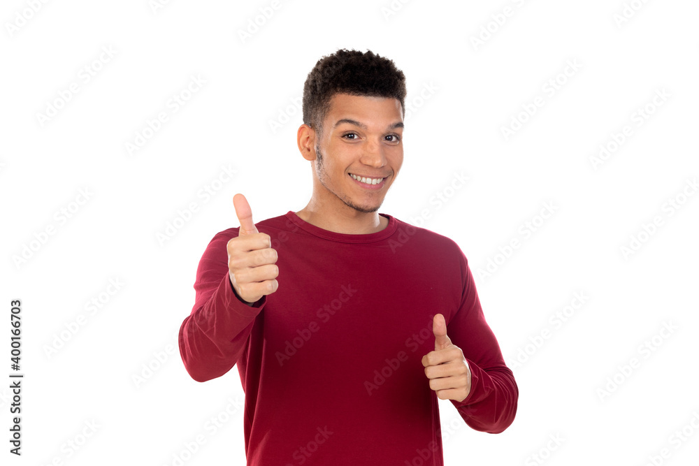 Latin guy with short afro hair Latin guy with short afro hair