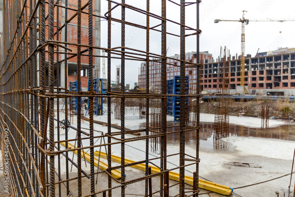 Fototapeta premium metal structures for monolithic casting