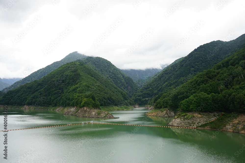 Omachi Dam in Nagano, Japan - 大町ダム 長野県 大町市 日本	