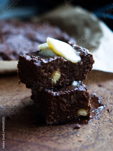 Home made gluten free brownie