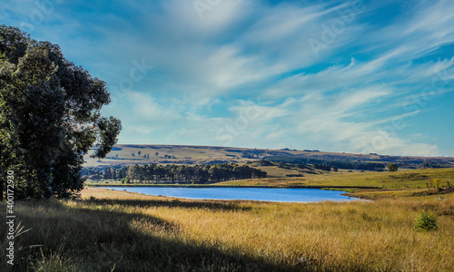 Lake scene in South Africa