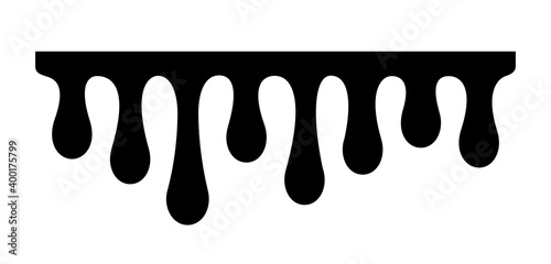 Paint drip vector illustration