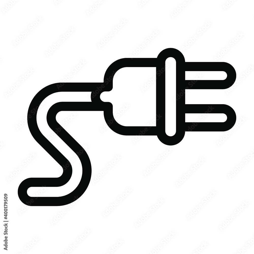 Power cord icon in glyph vector, editable design
Power cord icon in glyph vector, editable design